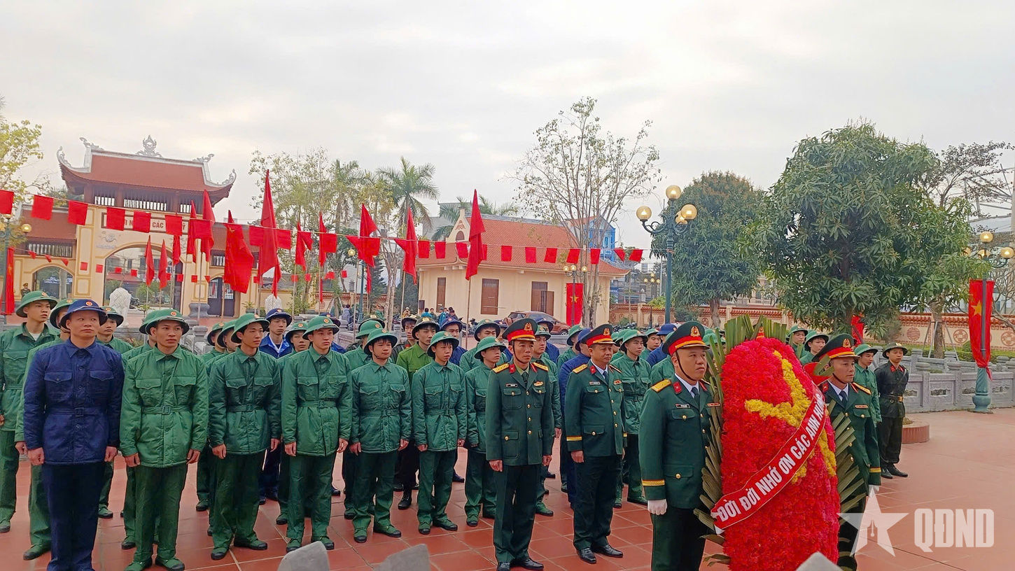 Huyện Tiền Hải (Thái Bình) tổ chức “Ngày hội tòng quân” năm 2025